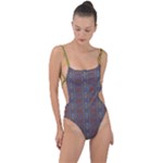My Arg  Aisle Vib Bibi (2) Tie Strap One Piece Swimsuit