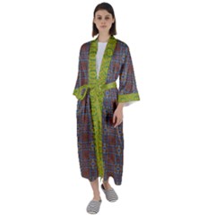 Maxi Satin Kimono 