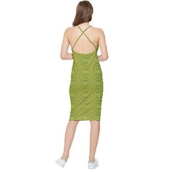 Bodycon Cross Back Summer Dress 