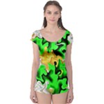 Petals (2) 3021 Boyleg Leotard 