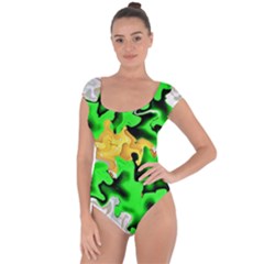 Short Sleeve Leotard  