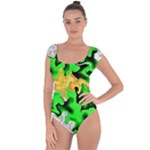 Petals (2) 3021 Short Sleeve Leotard 