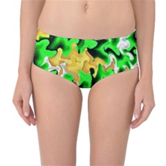 Mid-Waist Bikini Bottoms 