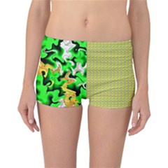 Reversible Boyleg Bikini Bottoms Outside Front Reversible Boyleg Bikini Bottoms Outside Front