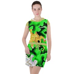 Drawstring Hooded Dress 