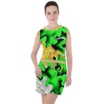 Petals (2) 3021 Drawstring Hooded Dress
