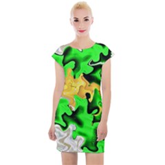 Cap Sleeve Bodycon Dress 