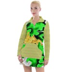 Petals (2) 3021 Women s Long Sleeve Casual Dress