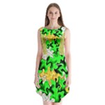Petals (2) 3021 Sleeveless Chiffon Dress  