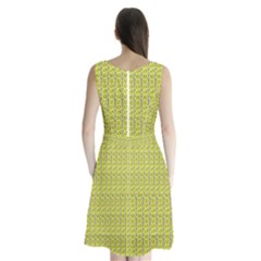 Sleeveless Waist Tie Chiffon Dress 