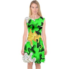 Capsleeve Midi Dress 