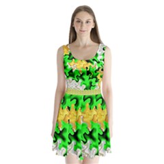 Split Back Mini Dress  