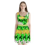 Petals (2) 3021 Split Back Mini Dress 