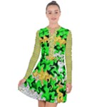 Petals (2) 3021 Long Sleeve Panel Dress