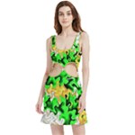 Petals (2) 3021 Velvet Cutout Dress