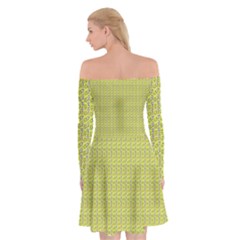 Off Shoulder Skater Dress 