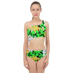 Spliced Up Two Piece Swimsuit 