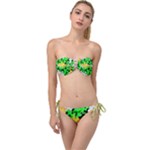 Petals (2) 3021 Twist Bandeau Bikini Set