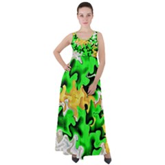 Empire Waist Velour Maxi Dress 