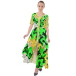 Petals (2) 3021 Waist Tie Boho Maxi Dress