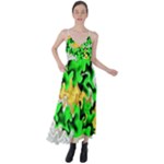 Petals (2) 3021 Tie Back Maxi Dress