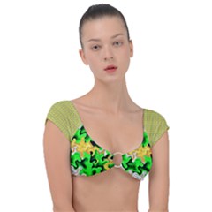 Cap Sleeve Ring Bikini Top 