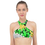 Petals (2) 3021 High Neck Bikini Top