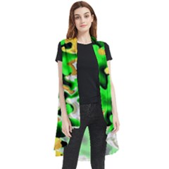Sleeveless Chiffon Waistcoat Shirt 