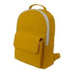 Amber Orange Flap Pocket Backpack (Large)