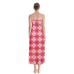 Button Up Chiffon Maxi Dress 