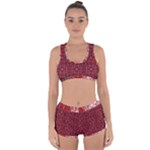 Frequencee Garden Of Violets Racerback Boyleg Bikini Set