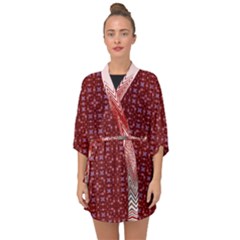 Half Sleeve Chiffon Kimono 