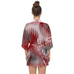 Half Sleeve Chiffon Kimono 