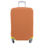Amber Glow Orange Luggage Cover (Medium)