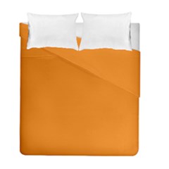 Apricot Orange Duvet Cover Double Side (Full/ Double Size) from ArtsNow.com