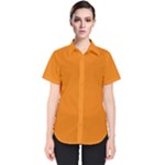 Apricot Orange Women s Short Sleeve Shirt