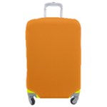 Apricot Orange Luggage Cover (Medium)