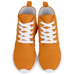 Apricot Orange Women s Lightweight High Top Sneakers