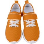 Apricot Orange Women s Velcro Strap Shoes