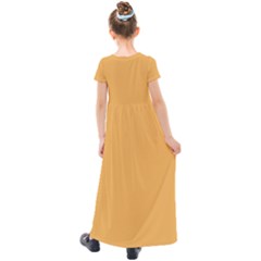 Kids  Short Sleeve Maxi Dress 