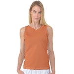 Coral Rose Women s Basketball Tank Top