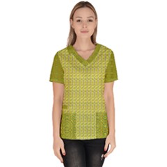 Women s V-Neck Scrub Top 