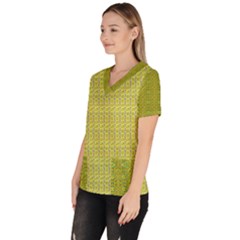 Women s V-Neck Scrub Top 