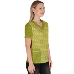 Women s V-Neck Scrub Top 