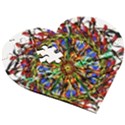 Wooden Puzzle Heart 