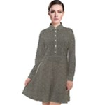 Melody Long Sleeve Chiffon Shirt Dress