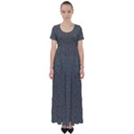 Melody High Waist Short Sleeve Maxi Dress