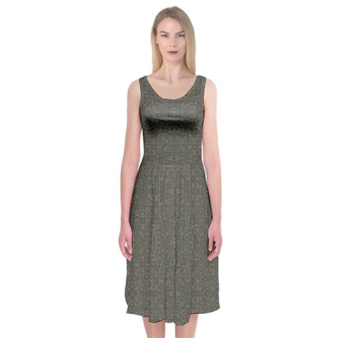 Melody Midi Sleeveless Dress from ArtsNow.com