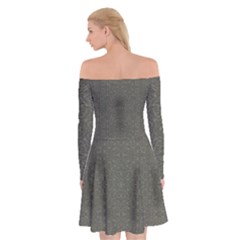 Off Shoulder Skater Dress 