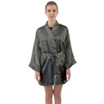 Melody Long Sleeve Satin Kimono
